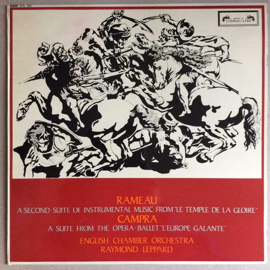 Rameau: Le Temple de la Gloire + Campra: L'Europe Galante, Ophalen of Verzenden