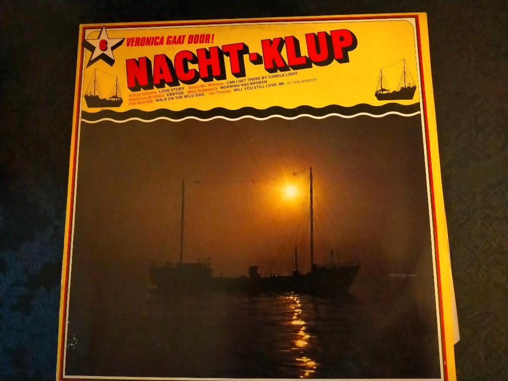 Nacht-Klup  - Veronica gaat door!  LP, Cd's en Dvd's, Ophalen of Verzenden, Gebruikt, 12 inch, Pop