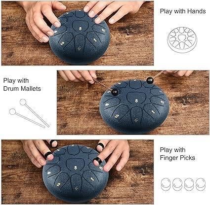 Steel Tongue Drums | kit de batterie | LIVRAISON GRATUITE, Musique & Instruments, Neuf, YUEHAO, Batterie ou Percussions, -