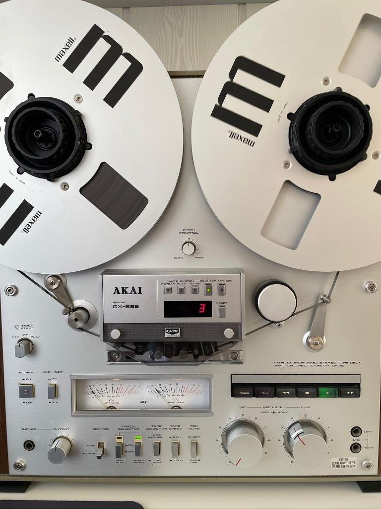 Akai gx 625, Enlèvement