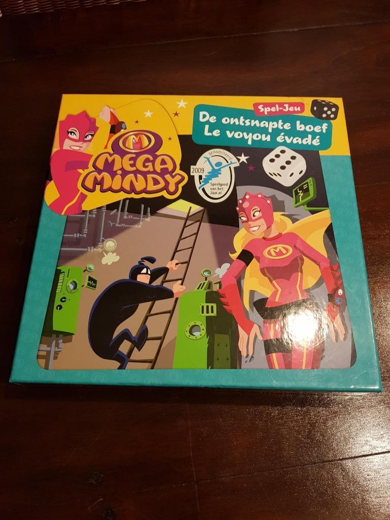 Mega Mindy De ontsnapte boef - Studio 100, Hobby en Vrije tijd, Gezelschapsspellen | Bordspellen, Een of twee spelers, Ophalen of Verzenden