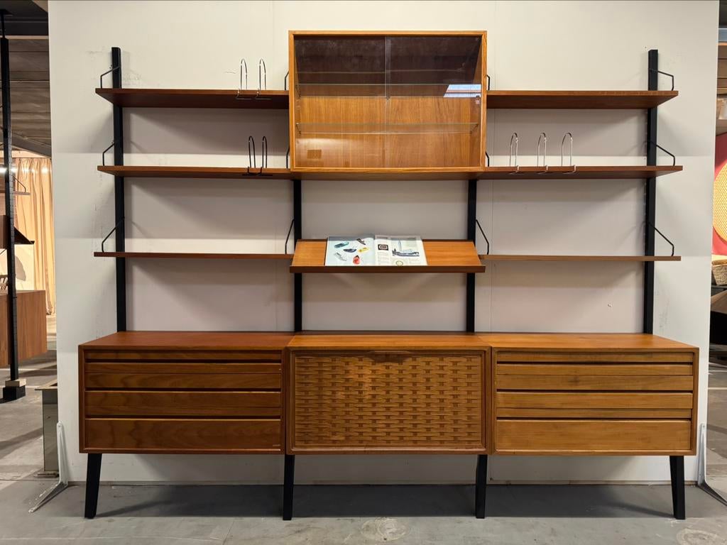 Poul Cadovius by Royal System vintage modulair wandsysteem, Enlèvement ou Envoi