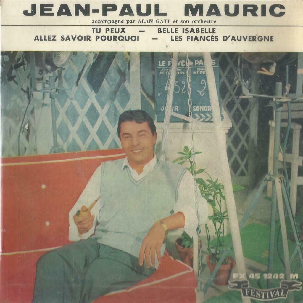 Jean-Paul Mauric – Tu peux / Belle Isabelle + 2 - EP, Ophalen of Verzenden, Gebruikt, Pop