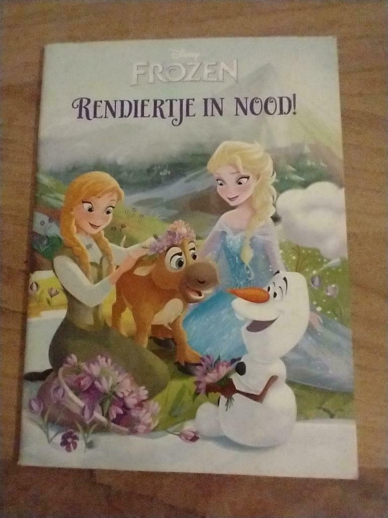 Leesboekje Frozen 'Rendiertje in nood!', Enlèvement ou Envoi, Utilisé