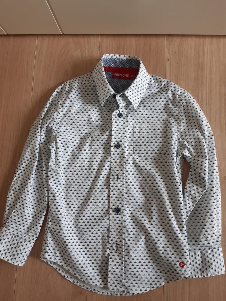 Hemd jongen, Someone, maat 104, Overhemd of Blouse, Ophalen of Verzenden, Zo goed als nieuw, Someone