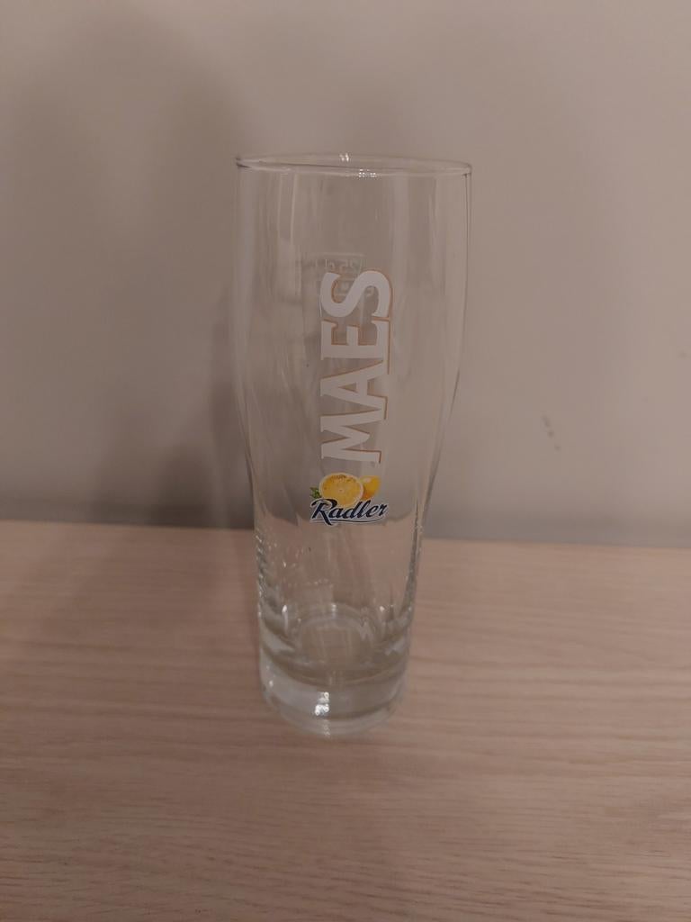 Verre à bière Maes Radler, Collections, Verres & Petits Verres, Enlèvement ou Envoi, Comme neuf, Verre à bière