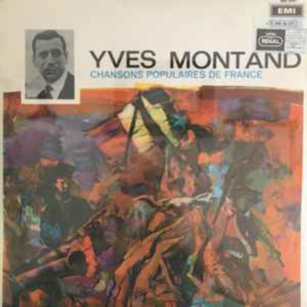 Yves Montand – Chansons Populaires De France, Enlèvement, 12 pouces
