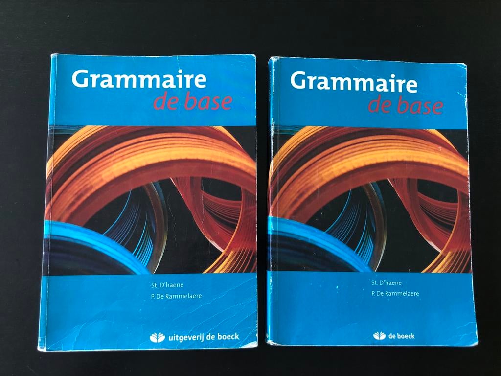2 x Grammaire de base - Frans, Boeken, Ophalen of Verzenden, Zo goed als nieuw, Frans, D'haene