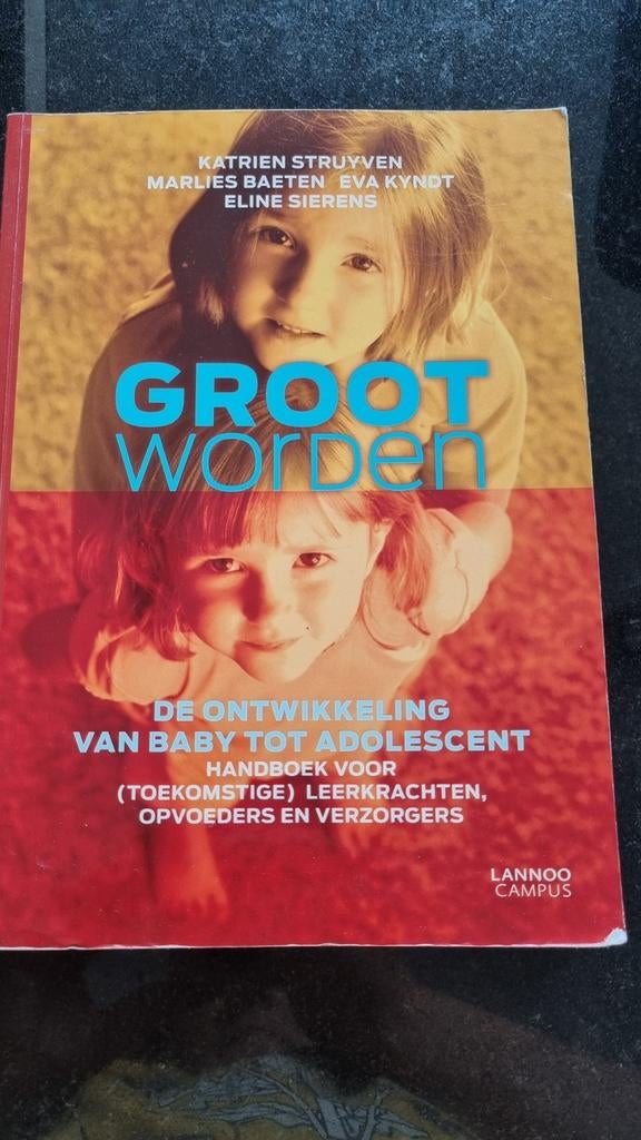 Groot worden, Livres, Psychologie, Utilisé, Psychologie du développement, Enlèvement ou Envoi