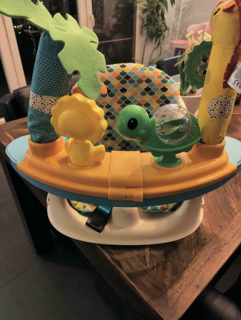 Infantino Go Gaga Grow With Me Discovery Boosterseat Stoelve, Kinderen en Baby's, Ophalen, Zo goed als nieuw