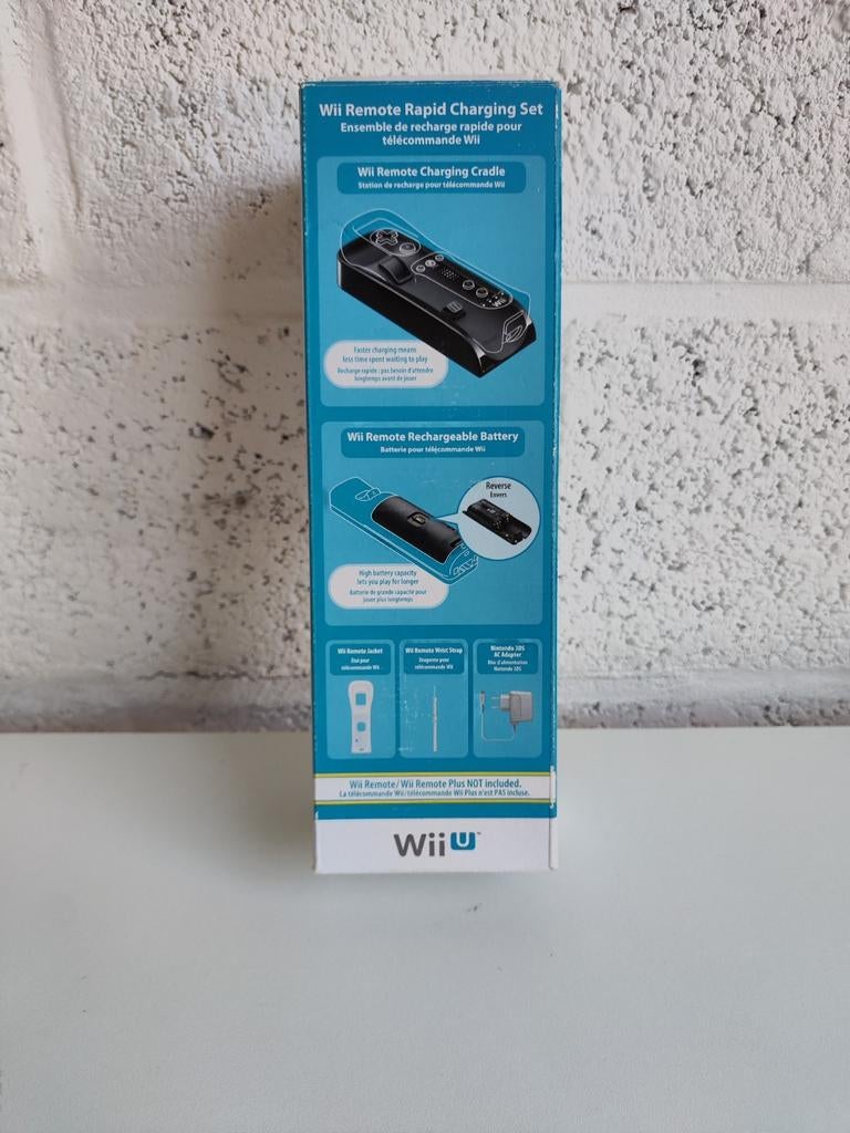 Chargeur rapide manette Wii U, Ophalen of Verzenden, Zo goed als nieuw