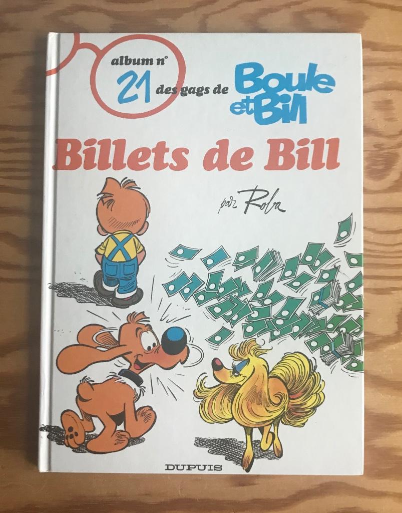 BOULE ET BILL.   EO TTBE, Enlèvement ou Envoi