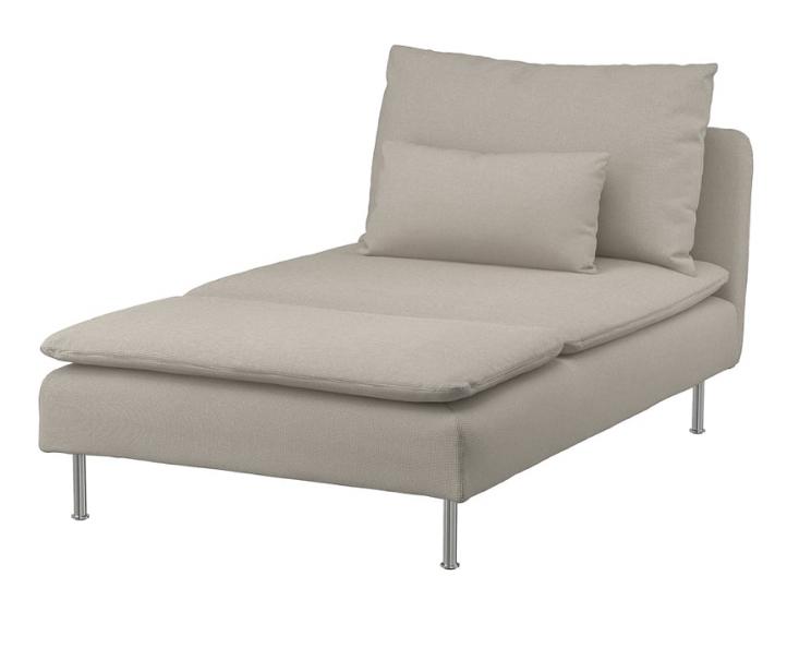Méridienne Soderhamn IKEA neuve, Huis en Inrichting, Ophalen, Eenpersoons, Nieuw, 75 tot 100 cm