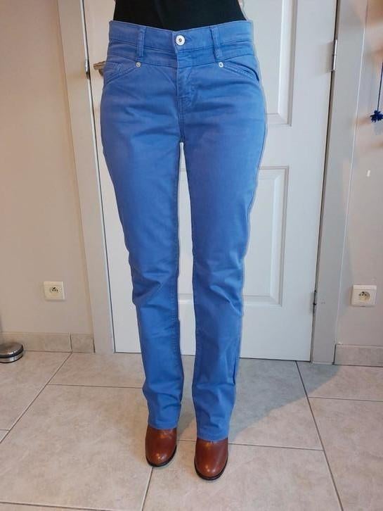 Broek dames, Mer du Nord Maat 38, Kleding | Dames, Broeken en Pantalons, Maat 38/40 (M), Blauw, Ophalen of Verzenden, Lang