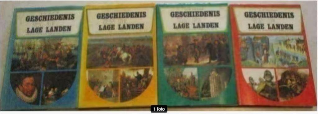 4 Mooie Boeken 'Geschiedenis van de Lage Landen' - Ter Haag, Ophalen of Verzenden, Zo goed als nieuw
