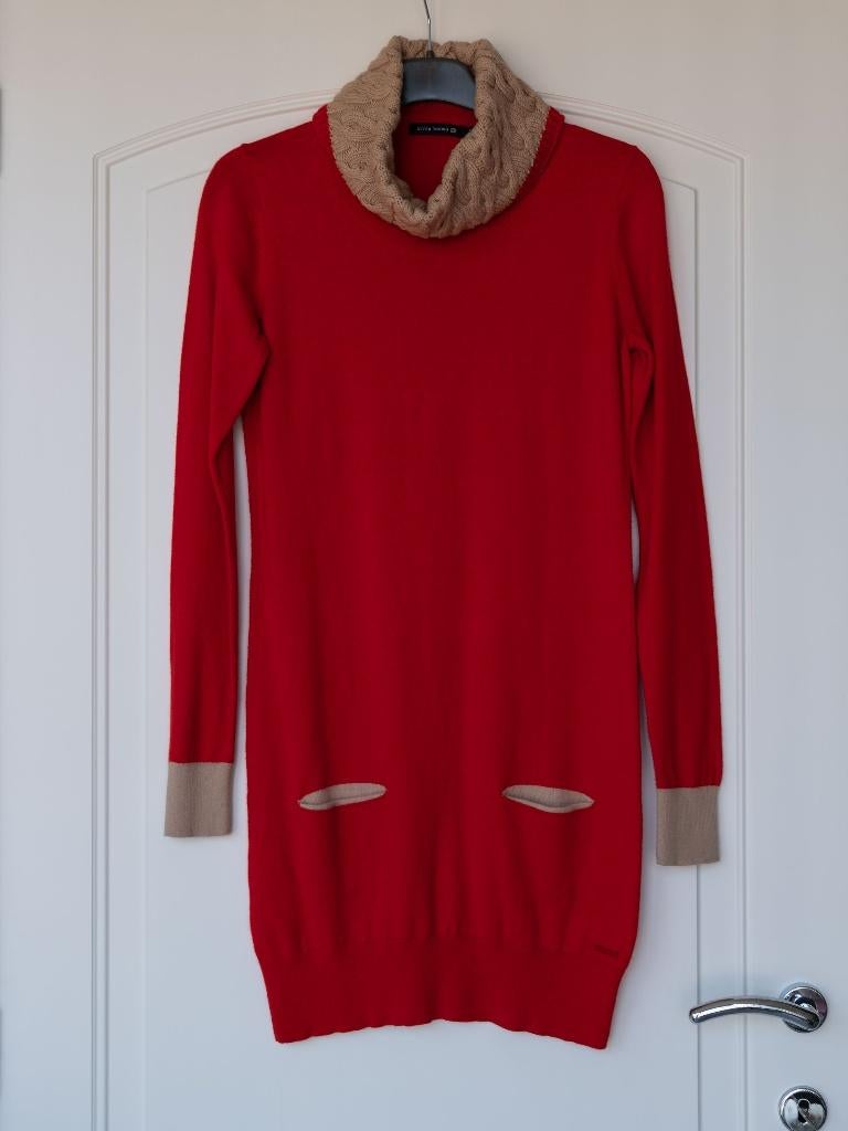 Pull long, marque River Woods, taille S, comme neuf, Rouge, Taille 36 (S), Comme neuf, River woods
