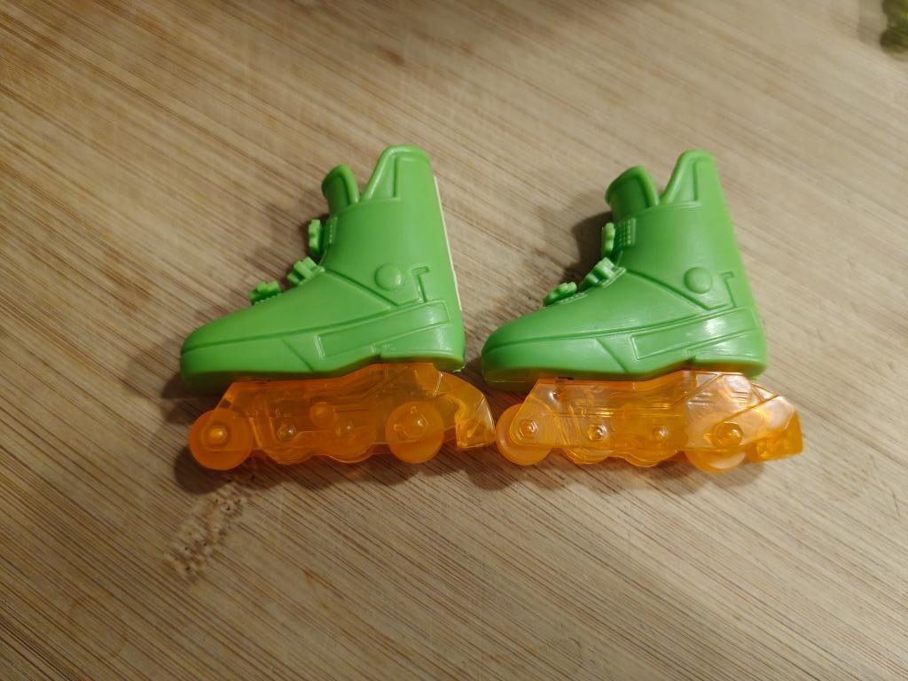 Patins à roulettes vintage Barbie Ken Mattel Orange, Enlèvement ou Envoi, Comme neuf, Accessoires