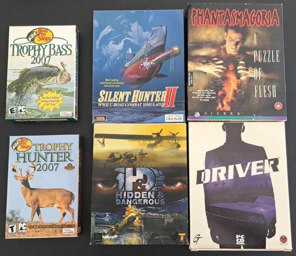 Retro PC games lot 4 (apart verkrijgbaar), Enlèvement ou Envoi, Comme neuf