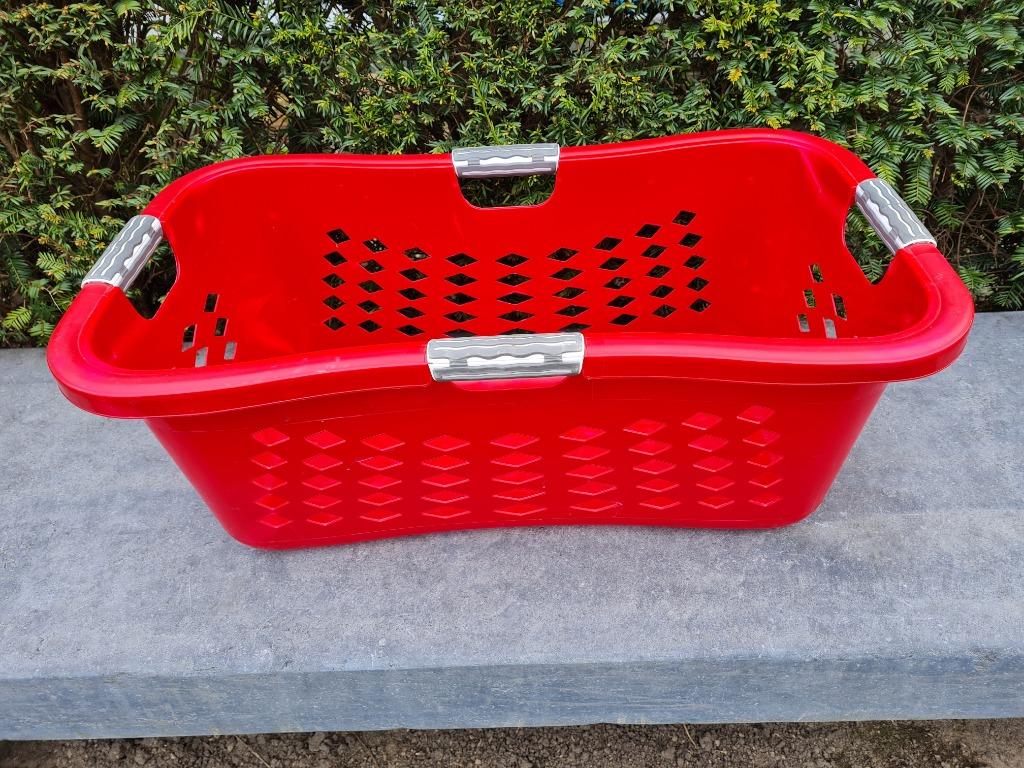 Rode wasmand, Huis en Inrichting, Ophalen of Verzenden