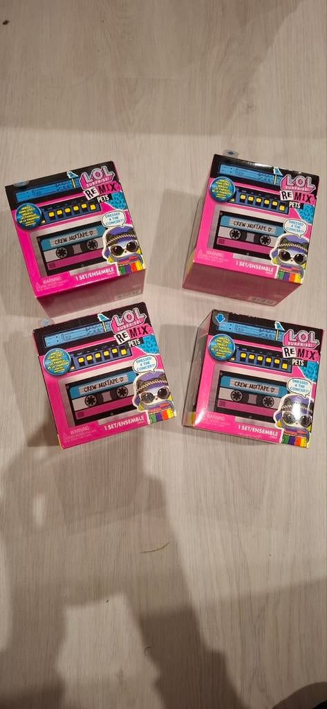 Lol remix pets 4stuks nieuw, Ophalen of Verzenden