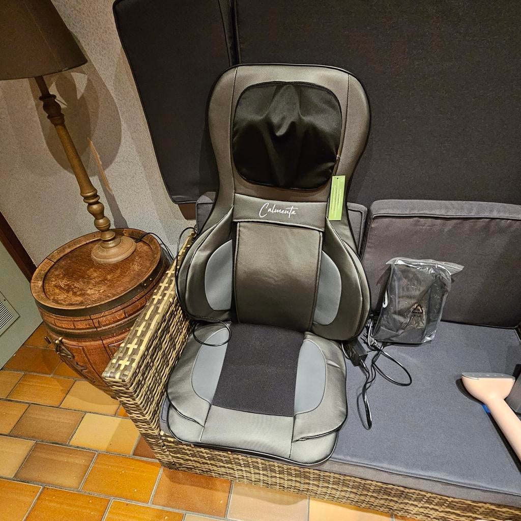 Fauteuil de massage Shiatsu Calmenta., Sports & Fitness, Produits de massage, Enlèvement, Neuf, Chaise de massage ou Coussin