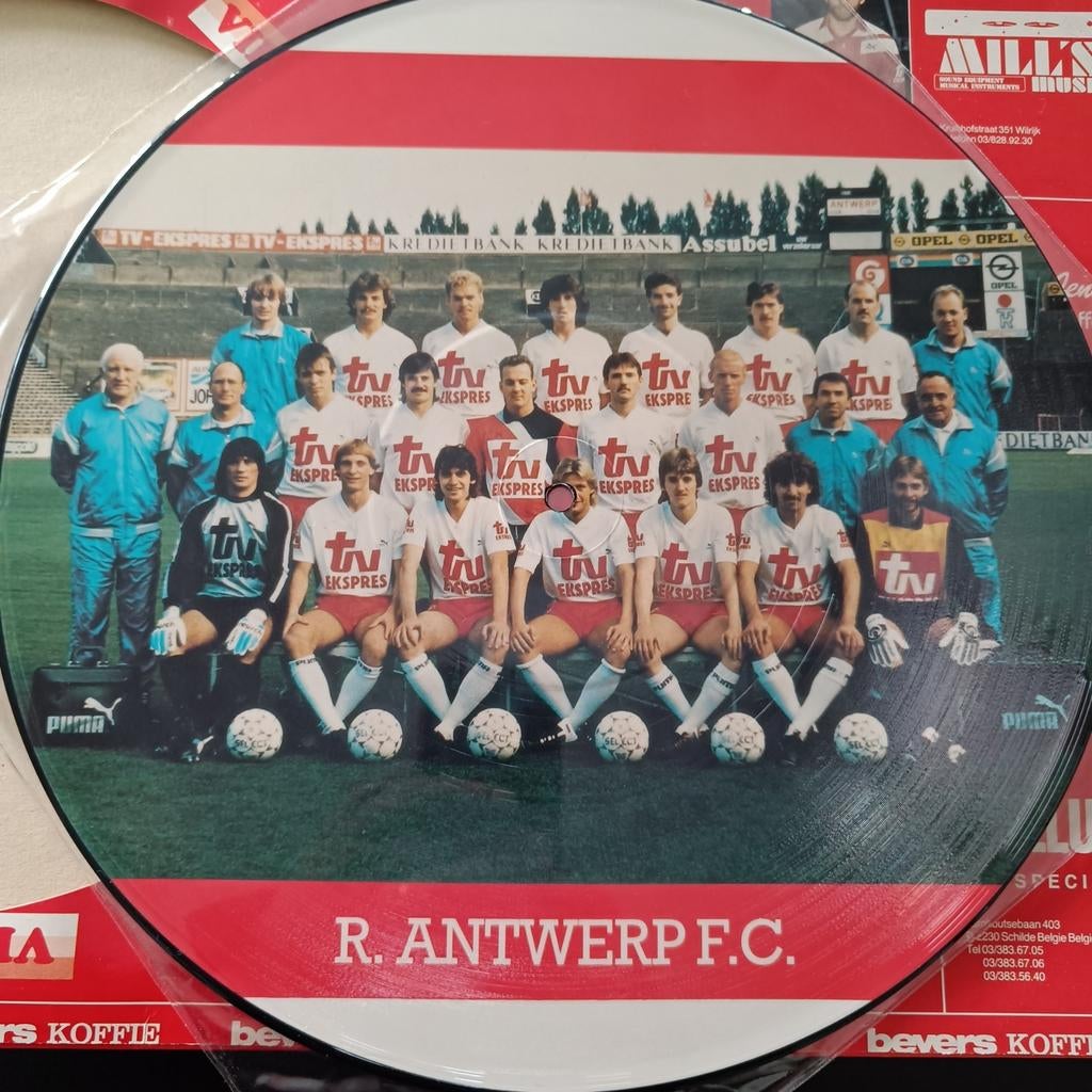 Stafke Fabri den "Antwerp" wordt kampioen., Ophalen of Verzenden, Gebruikt, 12 inch, Levenslied of Smartlap