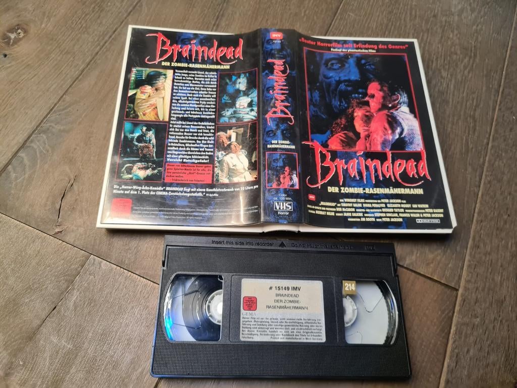 7 cult / horror VHS tapes pre cert Buttgereit Nekromantik, Ophalen of Verzenden, Horror