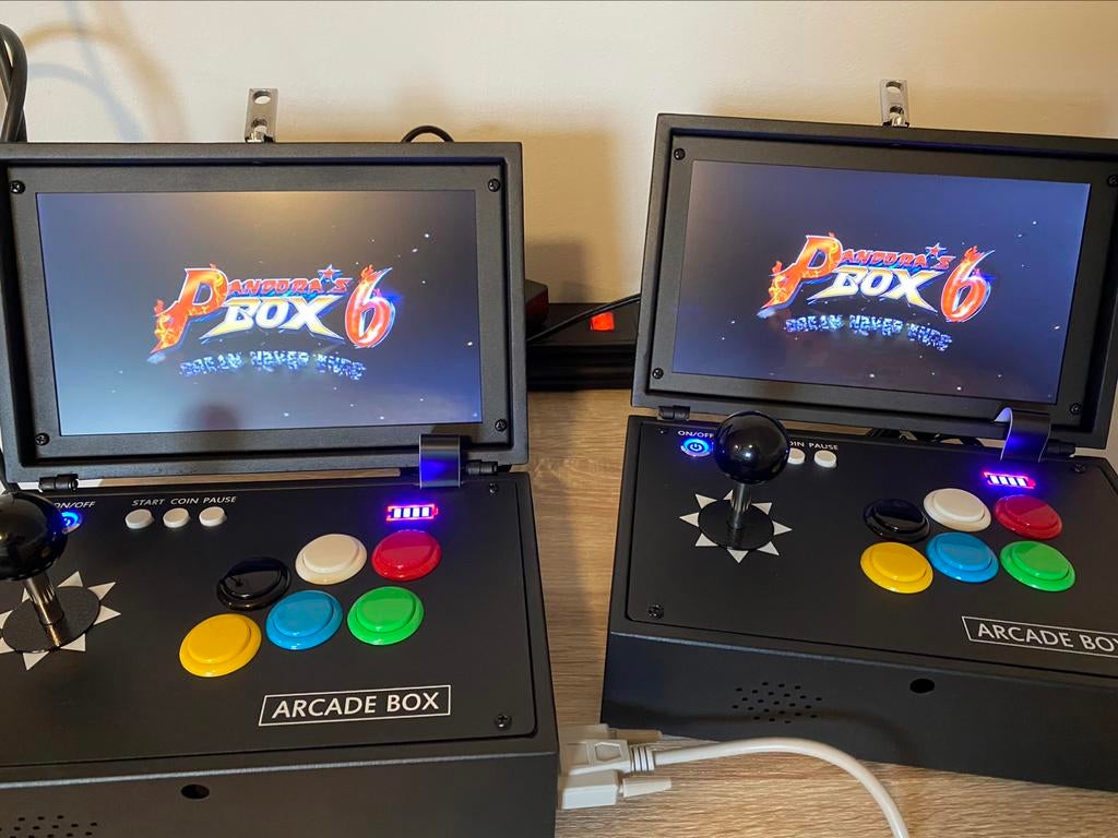 Nouveau set de boîtes d'arcade avec Pandora Box 6, Enlèvement, Neuf