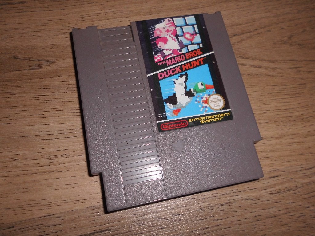 oud Nintendo NES-spel „Mario Bros & Duck Hunt”, Ophalen of Verzenden