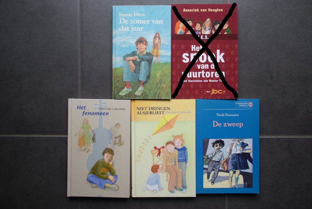 4 kinderboeken / leesboeken boeken vanaf 10 jaar, Enlèvement ou Envoi, Comme neuf