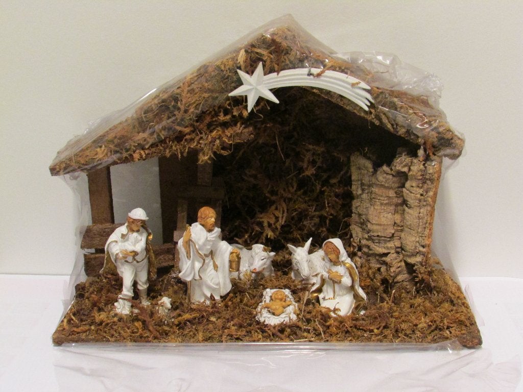 Kerststal compleet - ref. 59366, Diversen, Ophalen of Verzenden, Nieuw