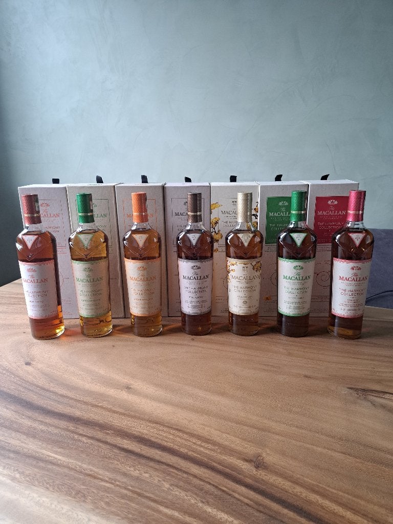 Macallan harmony collectie 1 tm 7, Verzamelen, Overige gebieden, Overige typen, Nieuw, Ophalen of Verzenden