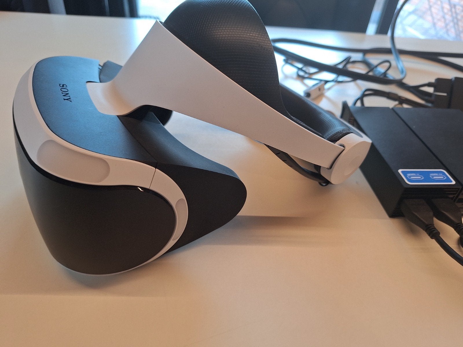 Sony Playstation VR headset, Ophalen of Verzenden, Zo goed als nieuw, VR-bril, Sony PlayStation