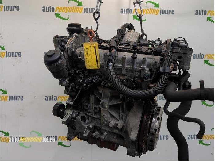 Motor van een Volkswagen Polo, Gebruikt, -, Volkswagen, -