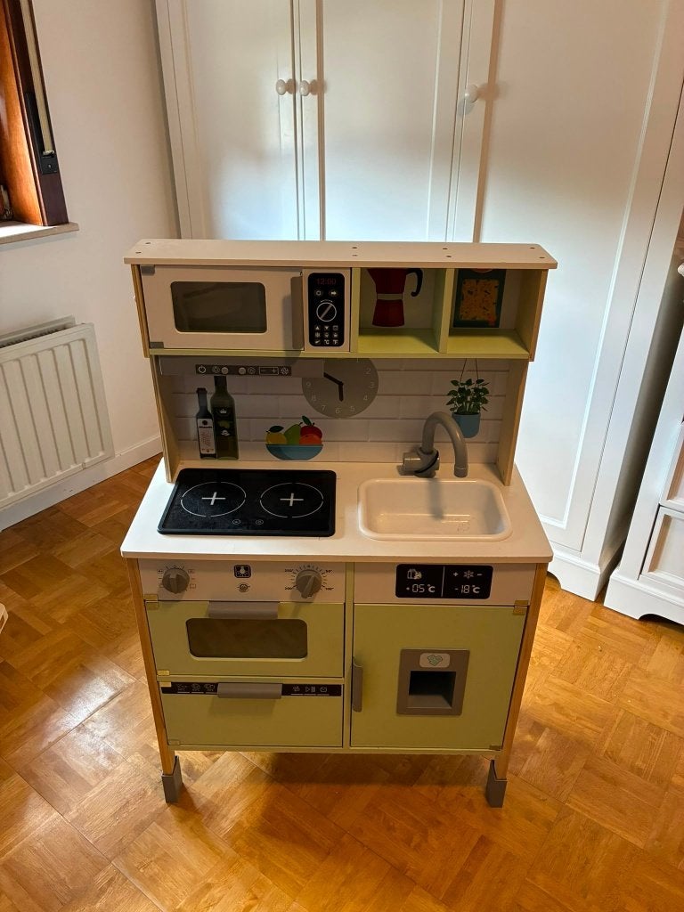 Houten speelgoedkeuken Lipulu, Ophalen, Zo goed als nieuw, Hout, Speelkeuken