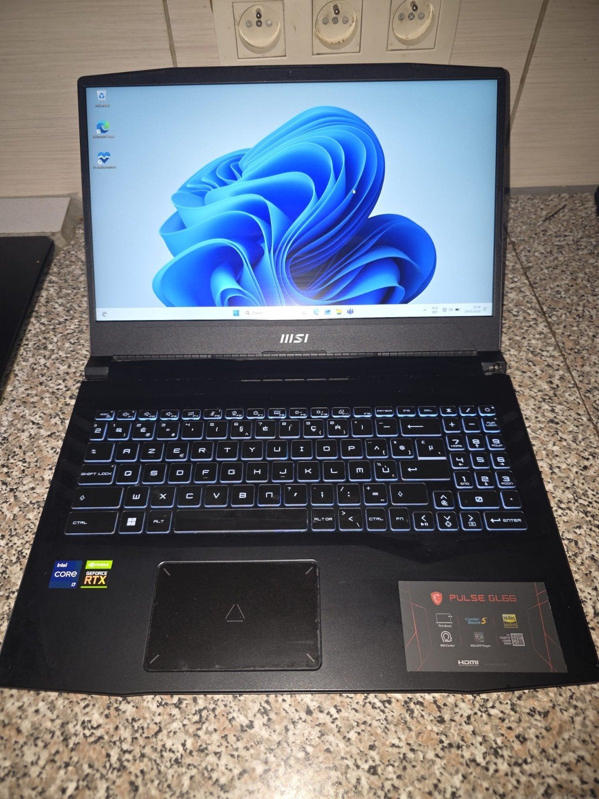 MSI GL66 gaming laptop i7 12gen rtx3060, Computers en Software, Windows Laptops, SSD, Gaming, Ophalen