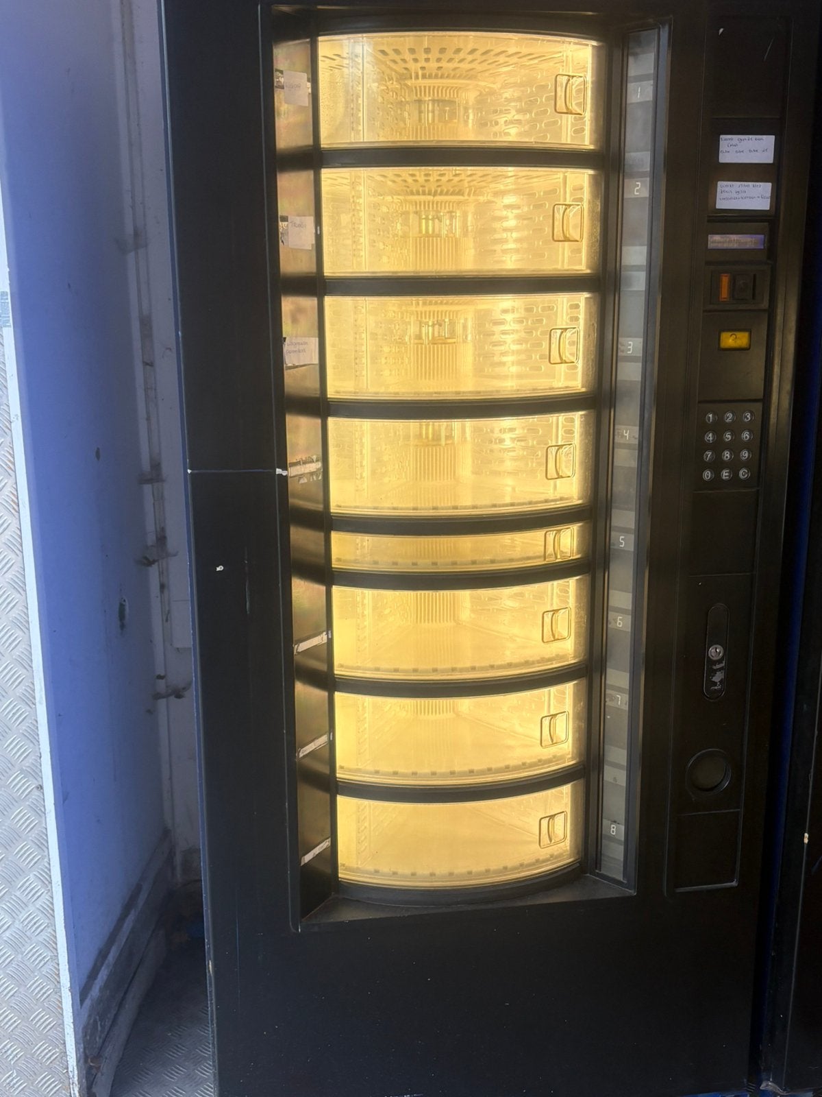 Brood automaat, Verzamelen, Ophalen, Gebruikt