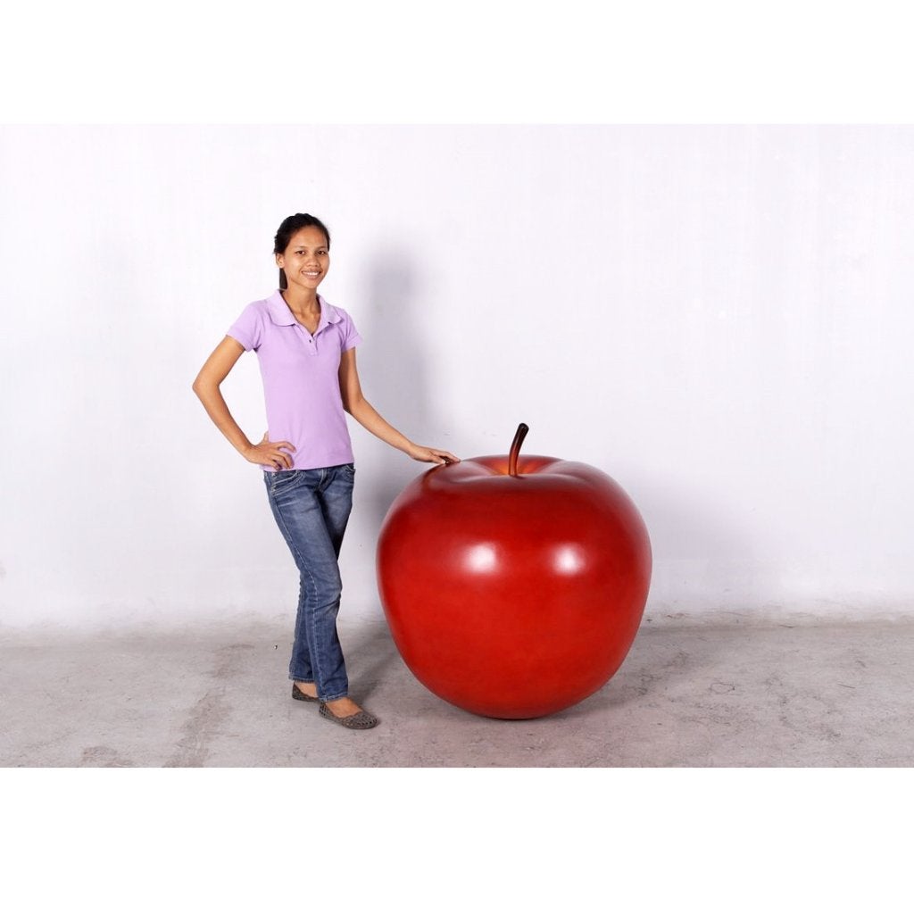 Pomme - Décoration en forme de pomme - 94 cm Hauteur 94 cm