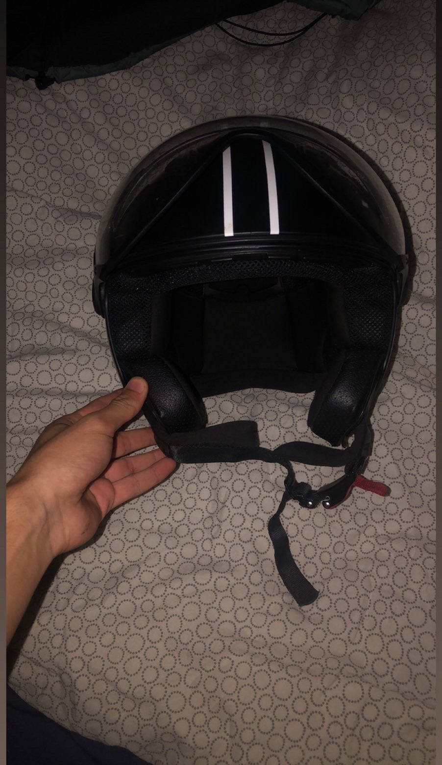Scooter helm topstaat, Fietsen en Brommers, Ophalen