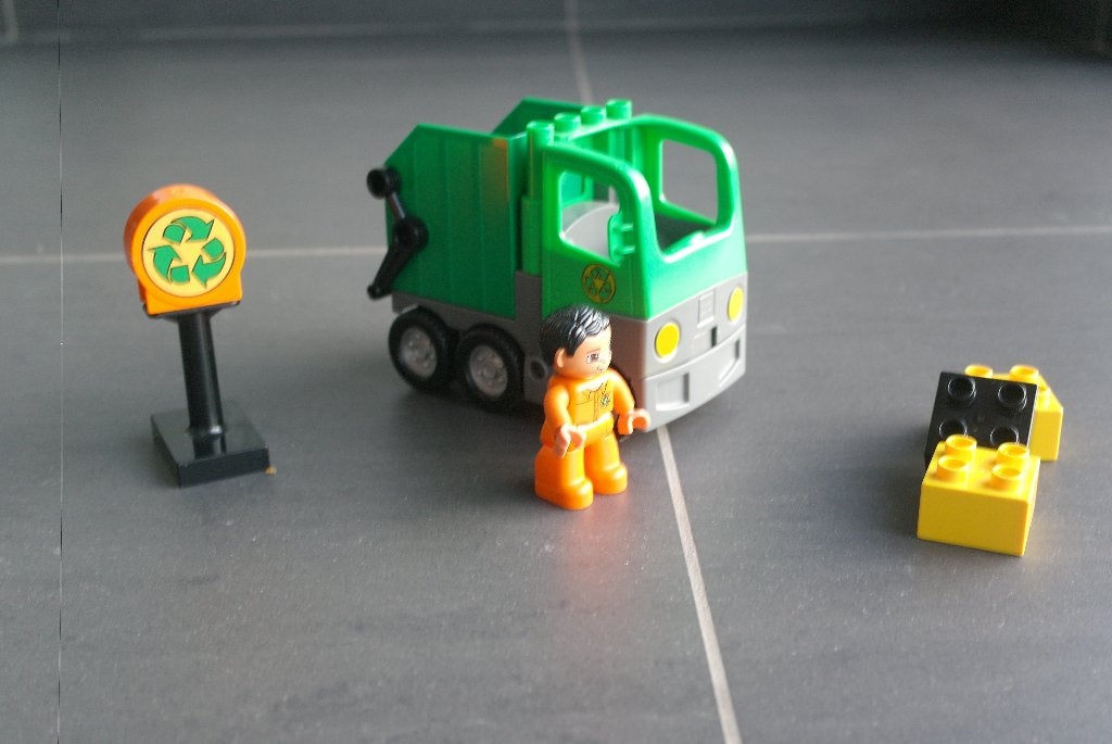 camion à ordures duplo, Enlèvement ou Envoi, Comme neuf, Duplo