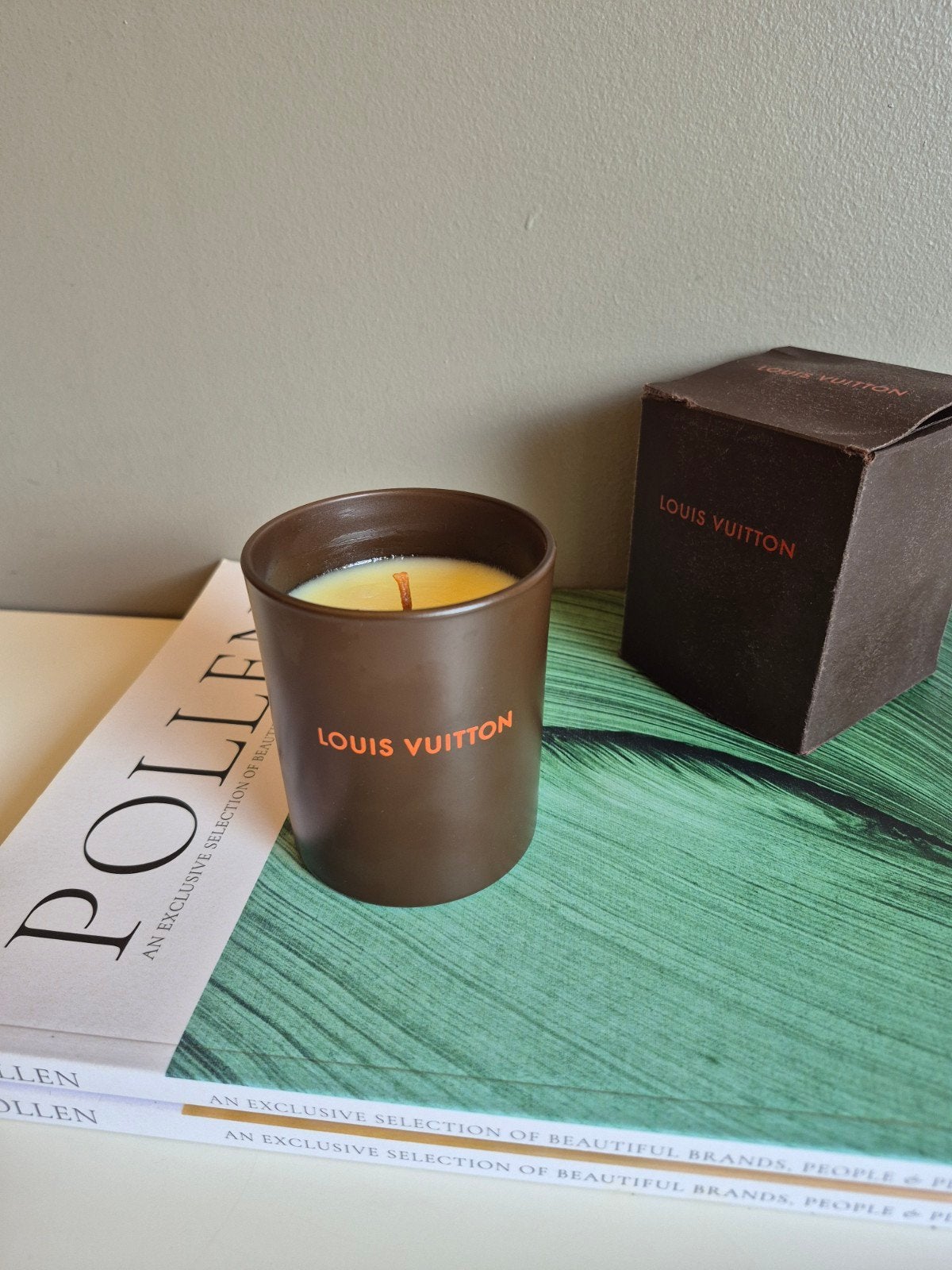 Louis Vuitton x Cire Trudon geurkaars, Bruin, Overige merken, Was, Ophalen of Verzenden