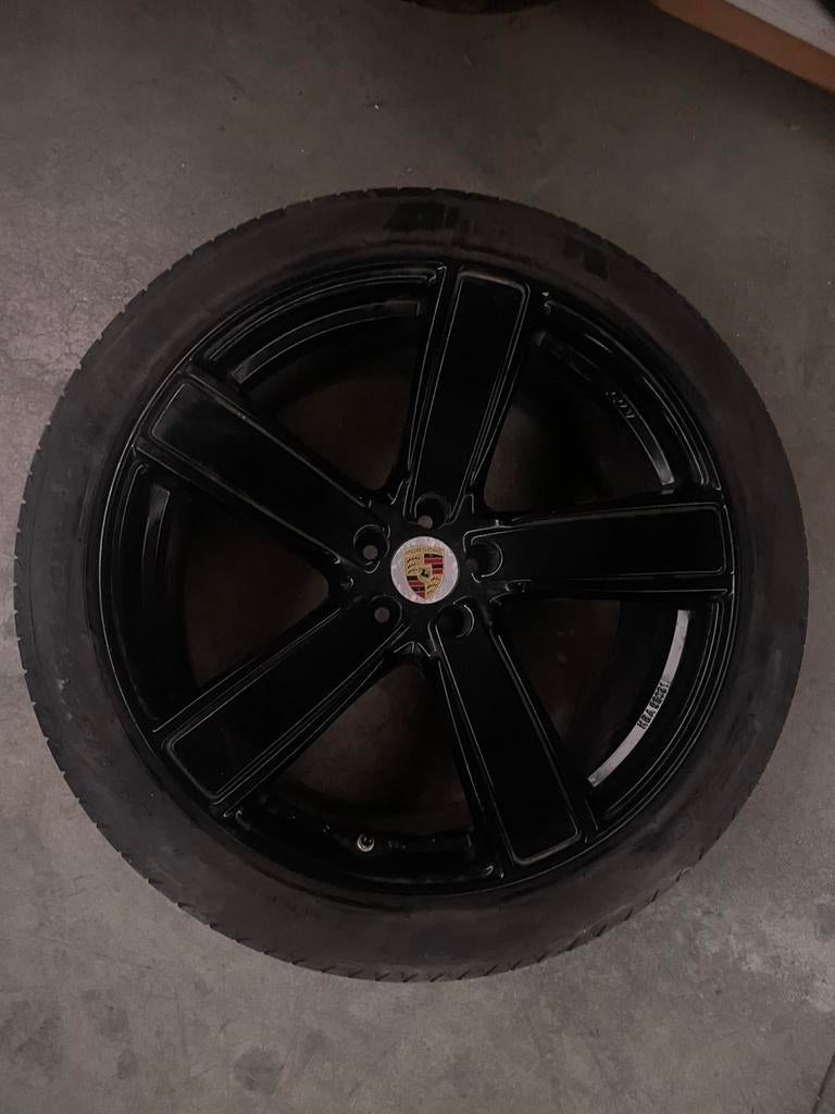 Porsche macan velgen 21inch zwart, Ophalen, 295 mm, Nieuw, 21 inch
