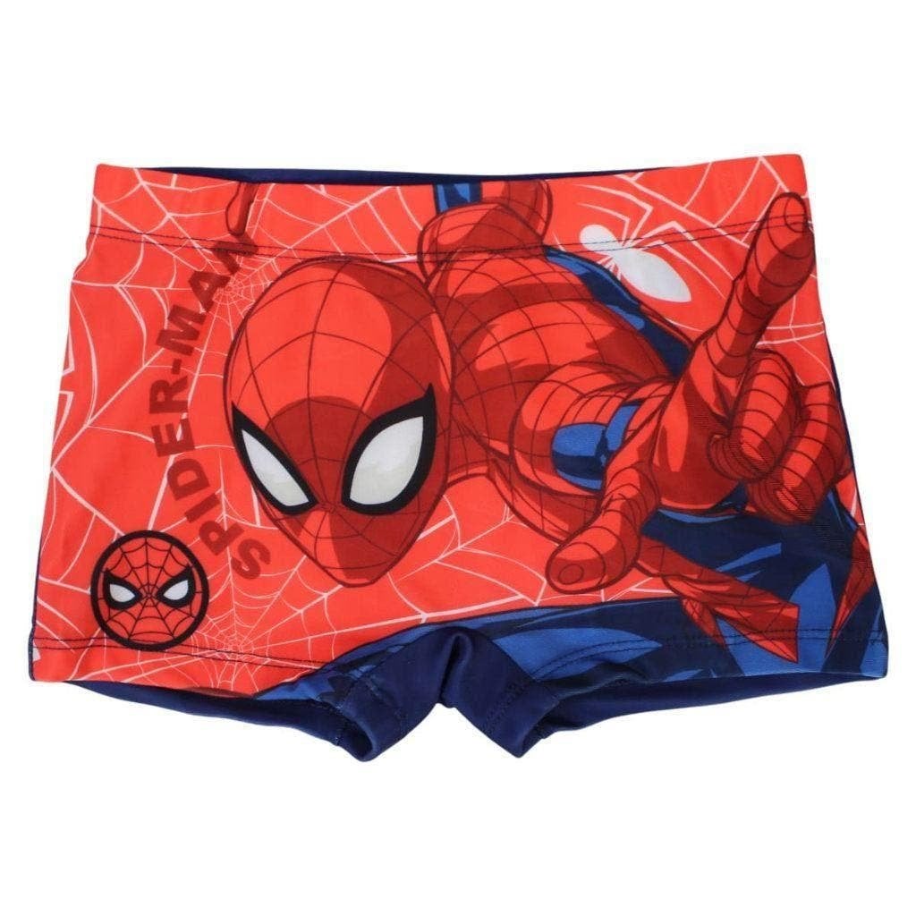 Spiderman Zwembroek Rood - Marvel - Maat 110/116 - 122/128, Kinderen en Baby's, Kinderkleding | Kinder-zwemkleding, Nieuw, Zwembroek