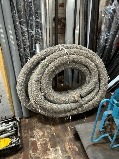 drainage buis, Ophalen