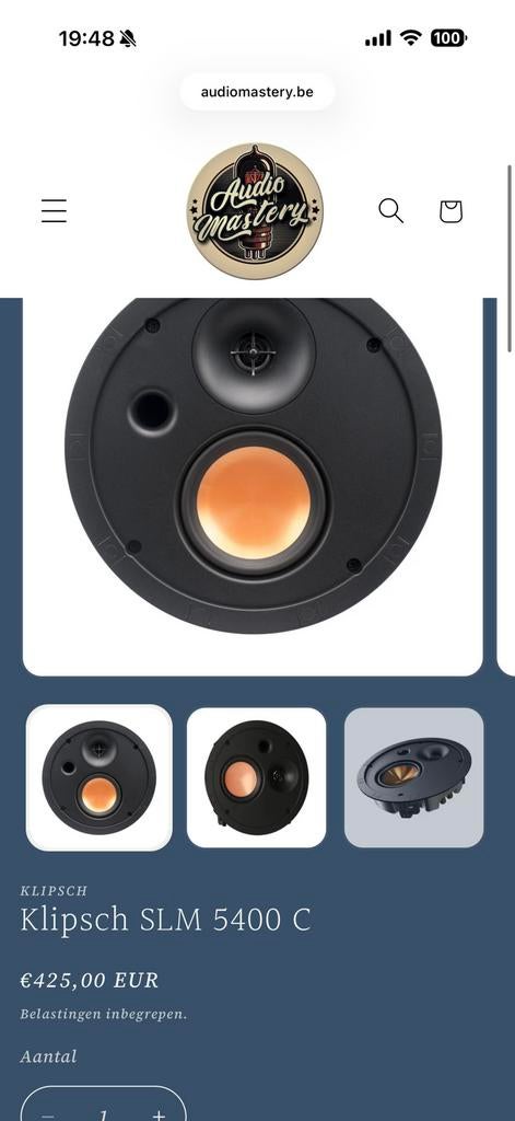 Klipsch slm5400, Enlèvement ou Envoi, Comme neuf