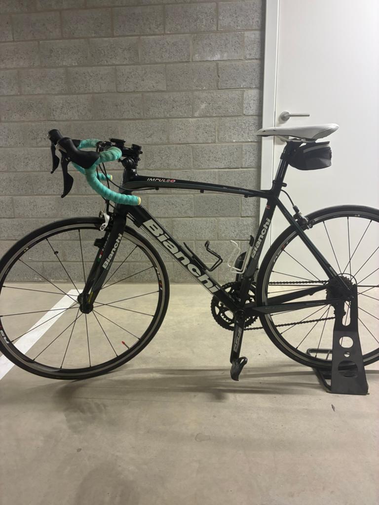 Bianchi (carbon) Ultegra, Fietsen en Brommers, Fietsen | Racefietsen, Ophalen, Zo goed als nieuw, Carbon
