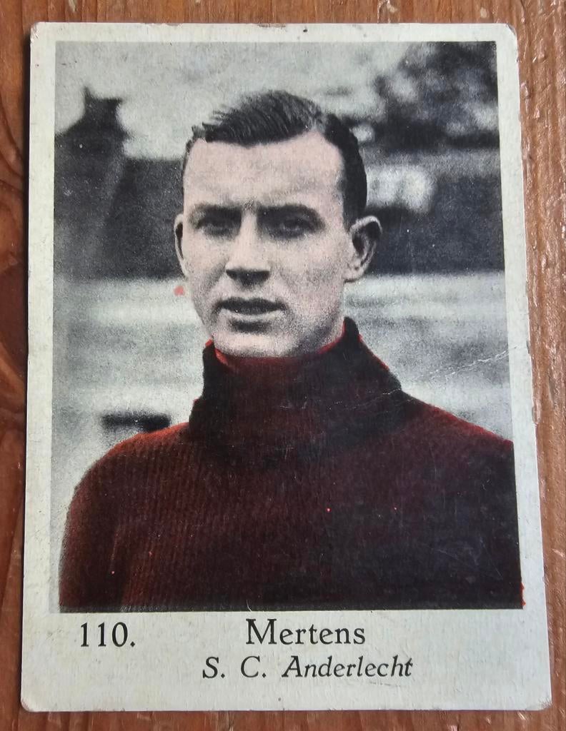 1930s (pre panini) Ruelle 110. Jean Mertens SC Anderlecht!, Enlèvement ou Envoi, Comme neuf, Image