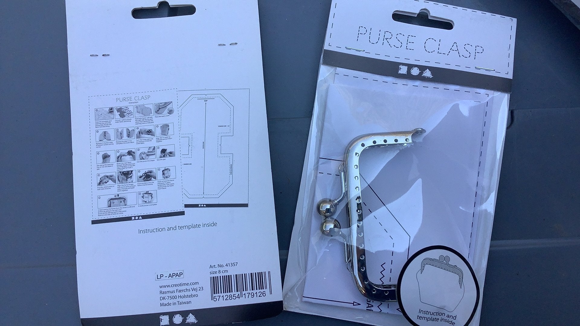 Purse claps - geldbeugel clips, Ophalen of Verzenden