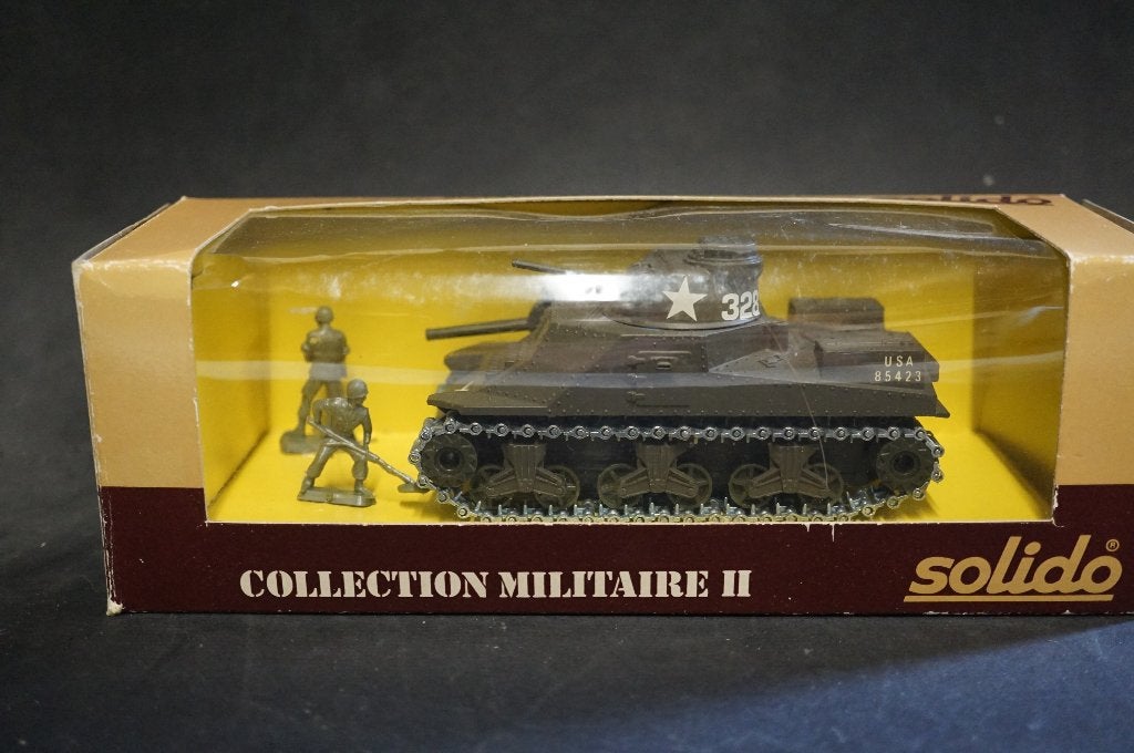 Solido M3 tank - 1/50 - TOP, Ophalen of Verzenden, Zo goed als nieuw