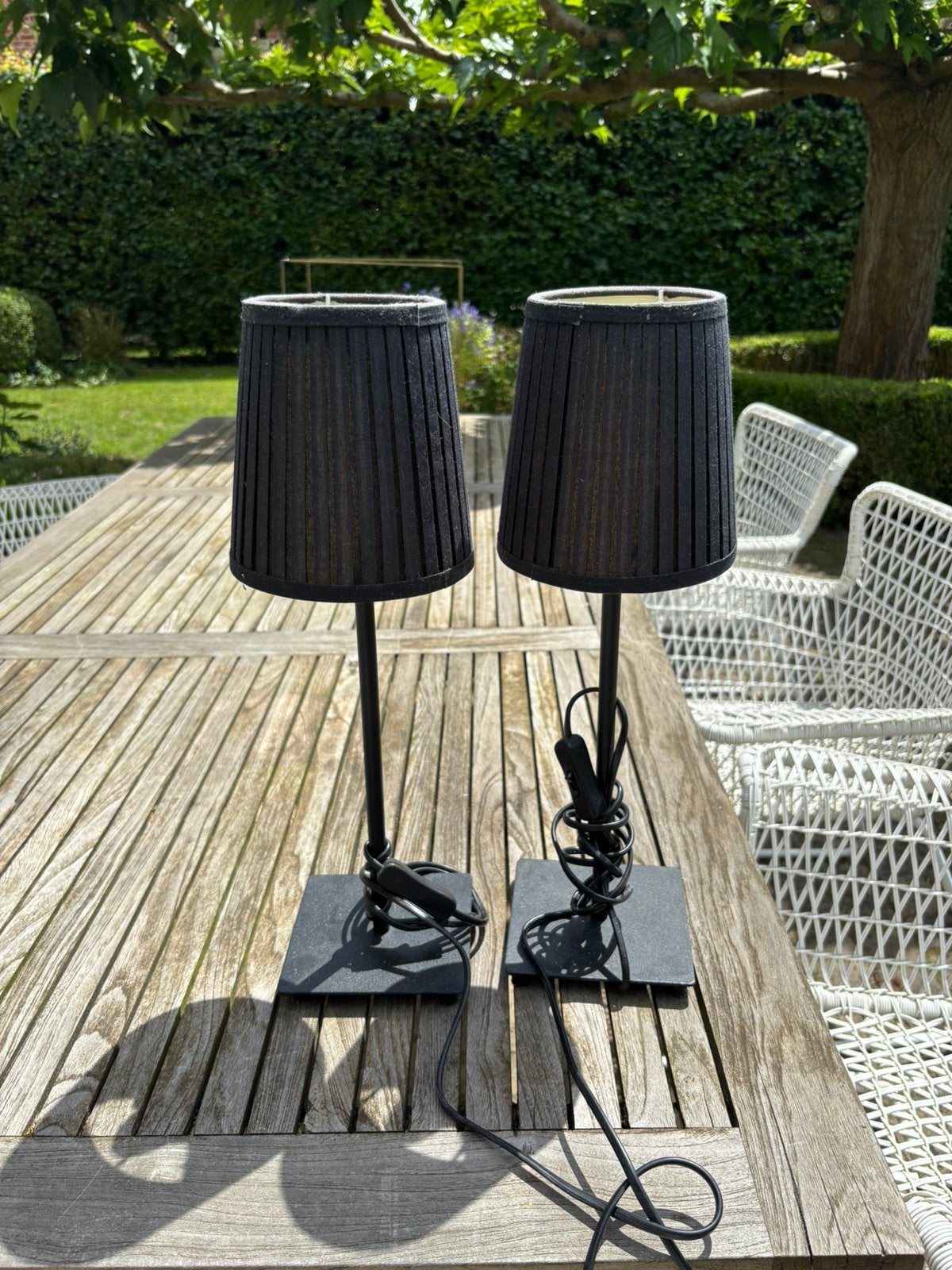 Tafellampen zwart, Ophalen, /, 50 tot 75 cm, Zo goed als nieuw